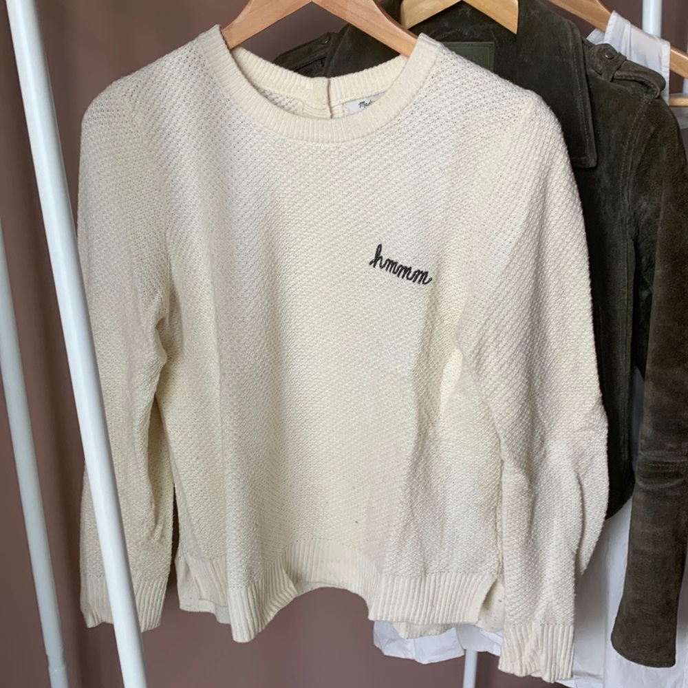 Madewell knit sweater